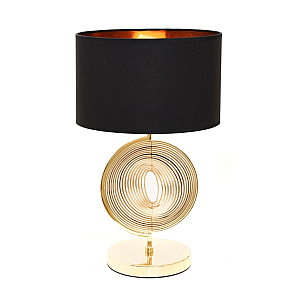 Настольная лампа Lumina Deco Fabi LDT 5532 F.GD+BK