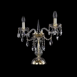 Настольная лампа Bohemia Ivele Crystal 1415L/2/141-39 G