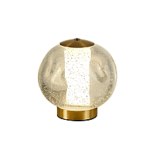 Настольная лампа Delight Collection OT2437-T brass/clear