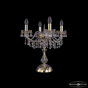 Настольная лампа Bohemia Ivele Crystal 1410L/4/141-47 G V0300