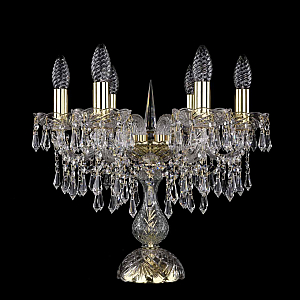 Настольная лампа Bohemia Ivele Crystal 1403L/6/141-39 G