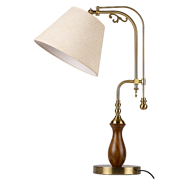 Настольная лампа Loft IT Elaine 10569T Dark wood