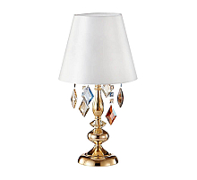 Настольная лампа Crystal Lux Mercedes LG1 Gold/Color
