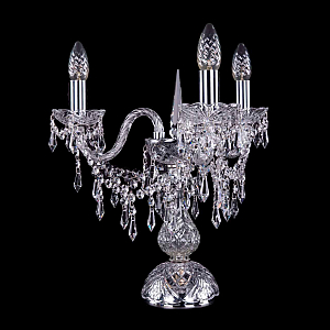 Настольная лампа Bohemia Ivele Crystal 1403L/3/141-39 Ni
