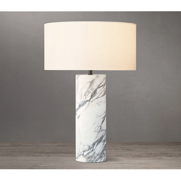 Настольная лампа Delight Collection 5003T white marble