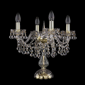 Настольная лампа Bohemia Ivele Crystal 1409L/4/141-39 G