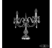 Настольная лампа Bohemia Ivele Crystal 1402L/2/141-39 Ni
