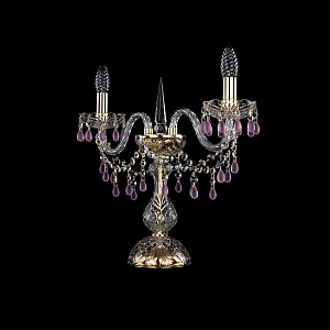 Настольная лампа Bohemia Ivele Crystal 1410L/2/141-39 G V7010
