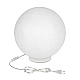 Настольная лампа Arlight SP-SILKA-TAB-R350-11W Warm2700 (WH, 330 deg, TOUCH-DIM) (IP20, Натуральный шелк) 056889