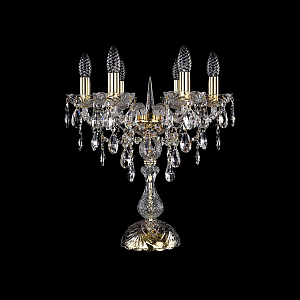 Настольная лампа Bohemia Ivele Crystal 1415L/6/141-47 G