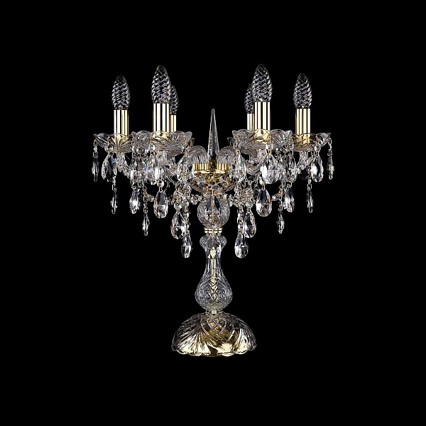 Настольная лампа Bohemia Ivele 1415L/6/141-47 G