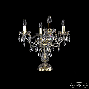 Настольная лампа Bohemia Ivele Crystal 1415L/4/141-39 G
