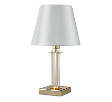 Настольная лампа Crystal Lux Nicolas NICOLAS LG1 GOLD/WHITE