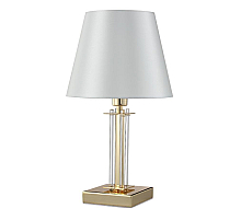 Настольная лампа Crystal Lux Nicolas NICOLAS LG1 GOLD/WHITE