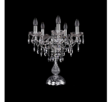 Настольная лампа Bohemia Ivele Crystal 1415L/5/141-47 Ni