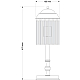 Настольная лампа Kutek Fiore FIO-LG-1 (P)