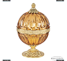 Настольная лампа Bohemia Ivele Crystal 5680L/17 G Amber/M-1H