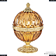 Настольная лампа Bohemia Ivele Crystal 5680L/17 G Amber/M-1H