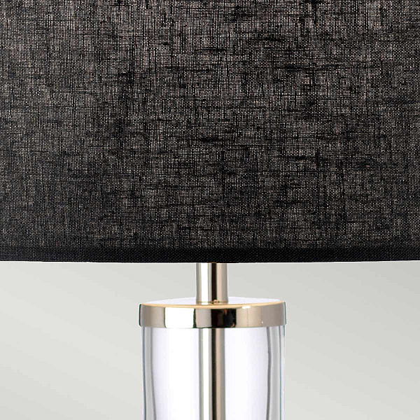 Настольная лампа Elstead Lighting ORB-CLEAR-PN-BLK