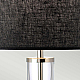 Настольная лампа Elstead Lighting ORB-CLEAR-PN-BLK