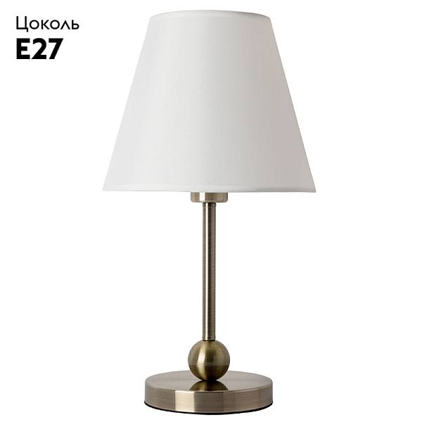 Настольная лампа Arte Lamp Elba A2581LT-1AB