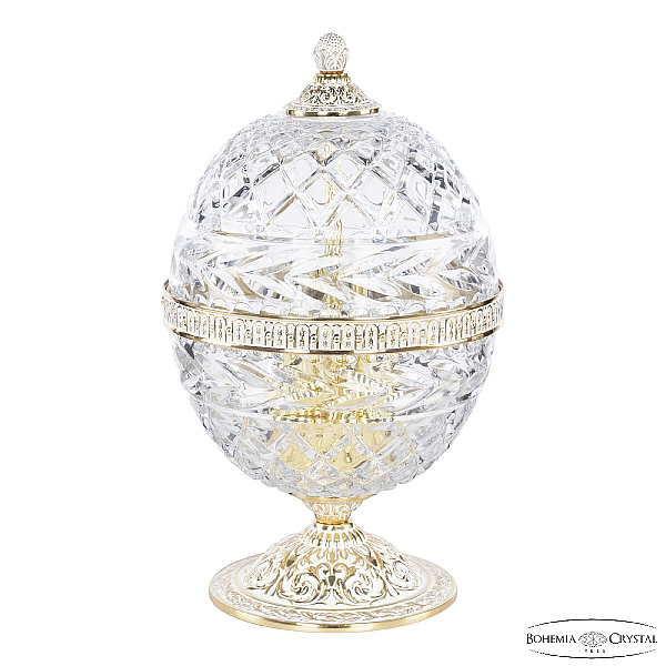 Настольная лампа Bohemia Ivele Crystal 5680L/20 GW Clear/M-1F
