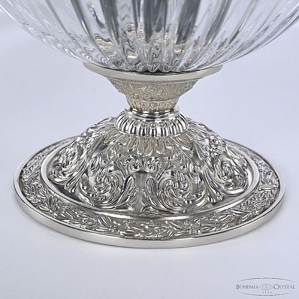 Настольная лампа Bohemia Ivele Crystal 5680L/18 Ni Clear/M-1G
