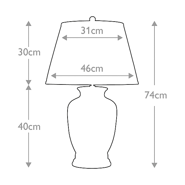 Настольная лампа Elstead Lighting MORRIS-TL-LARGE