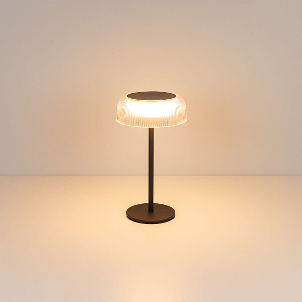 Настольная лампа аккумуляторная Arlight SP-KWALLEN-4.7W Warm2700 (Черный, 130 deg, 5V) (IP54 Металл) 060829