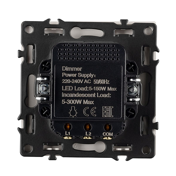 Механизм светорегулятора Arlight SWT-NOBE-DLR-SFPL-IS (250V, 300W) (Никель) 059449