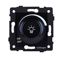 Светорегулятор универсальный 500W, черный Kollinger REA-027BK для Aspekt, Eleganz, Reflex