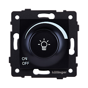 Светорегулятор универсальный 500W, черный Kollinger REA-027BK для Aspekt, Eleganz, Reflex