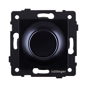 Светорегулятор для светодиодных ламп, проходной, 500W, черный Kollinger REA-048BK для Aspekt, Eleganz, Reflex