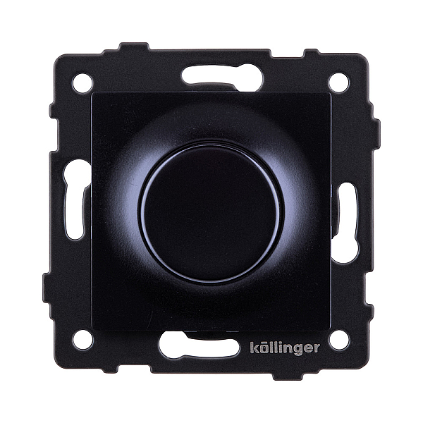 Светорегулятор для светодиодных ламп, проходной, 500W, черный Kollinger REA-048BK для Aspekt, Eleganz, Reflex