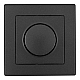 Диммер с рамкой Arte Milano SET06-1-48-1 black