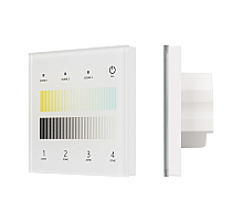 Сенсорная панель Arlight SMART-DALI-301-11-4G-3SC-DT8 Белая (230V, встраиваемая, 2.4G) (IARL, IP20 Пластик) 060791