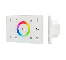 Панель Arlight Sens Smart-P85-RGBW White (230V, 4 зоны, 2.4G) 028404
