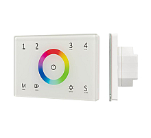 Панель Arlight Sens Smart-P83-RGB White (230V, 4 зоны, 2.4G) 028402