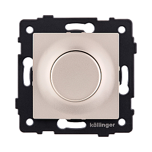 Светорегулятор для светодиодных ламп, проходной, 500W, золотой Kollinger REA-048GD для Aspekt, Eleganz, Reflex