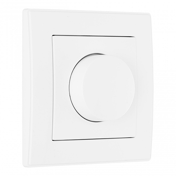 Диммер с рамкой Arte Milano SET06-1-48-1 white