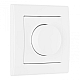 Диммер с рамкой Arte Milano SET06-1-48-1 white