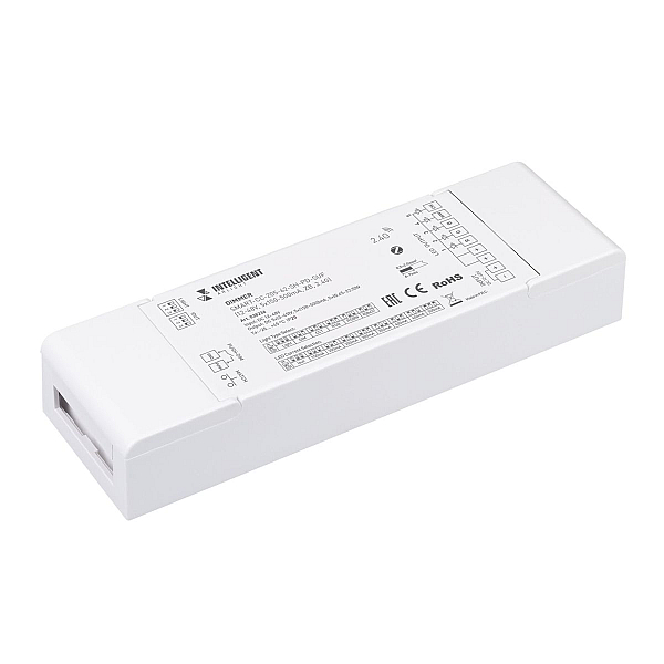 Диммер Arlight SMART-CC-205-62-SH-PD-SUF (12-48V, 5x150-500mA, ZB, 2.4G) 038236
