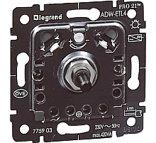 Диммер поворотный Legrand Galea Life 420W 775903