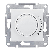 Диммер поворотный емкостный проходной Schneider Electric Sedna 60-500W SDN2200521