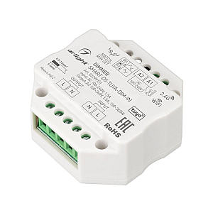 Диммер Arlight SMART-D5-TUYA-DIM-IN (230V, 1.5A, TRIAC, WiFi, 2.4G) 032991(1)
