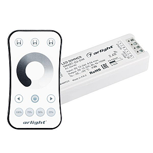 Диммер Arlight Smart-Dim-Set-Ring (12-24V, 1x8A, ПДУ 2.4G) 034786