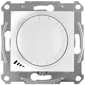 Диммер поворотно-нажимной универсальный Schneider Electric Sedna 4-400W SDN2201221