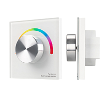 Панель Arlight Smart-P5-RGB-G-IN White (3V, Rotary, 2.4G) 033756