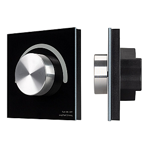 Роторная панель Arlight SMART-1-10V-301-31-DIM-IN Black (24-48V, 2.4G) 036243