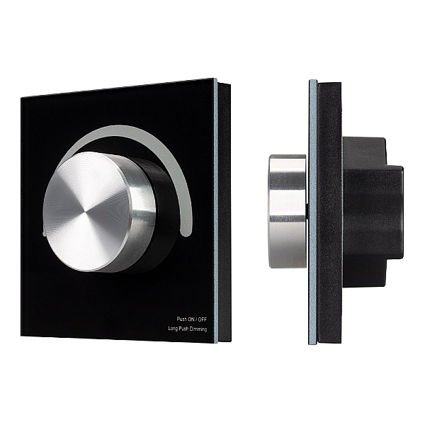 Роторная панель Arlight SMART-1-10V-301-31-DIM-IN Black (24-48V, 2.4G) 036243